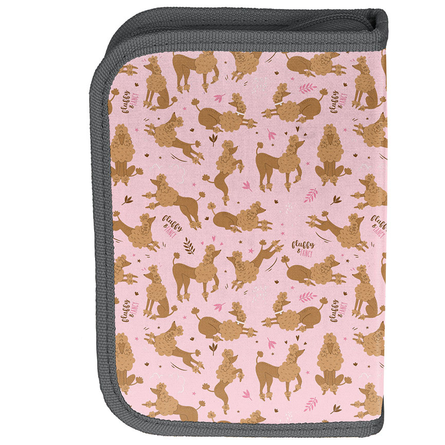 Animal Pictures Gevuld Etui Pup- 19,5 x 13 x 3,5 cm  - 22 stuks - Polyester