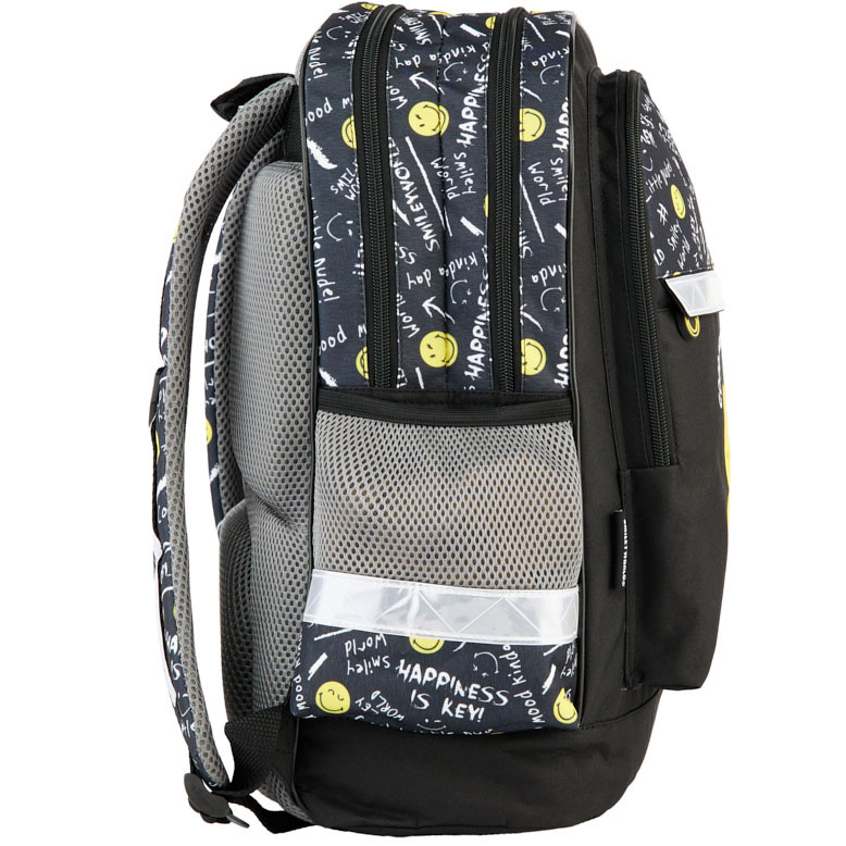 Smiley Rugzak, Good Mood - 41 x 28 x 18 cm - Polyester