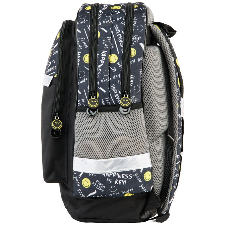 Smiley Rugzak, Good Mood - 41 x 28 x 18 cm - Polyester