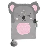 Animal Pictures Diary with lock - A5 - 96 lined pages