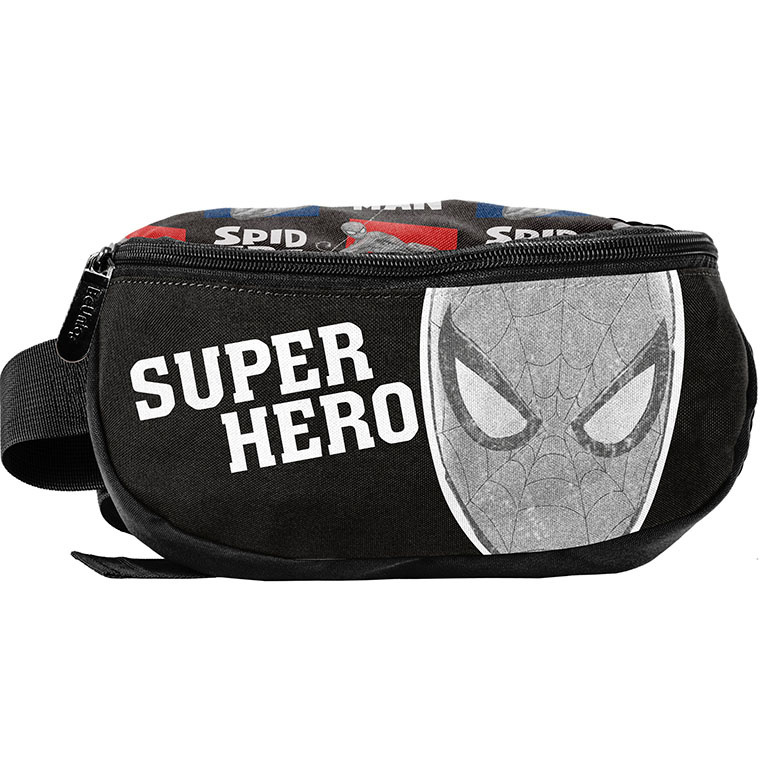 Spiderman Heuptasje, Super Hero - 24 x 13 x 9 cm - Polyester
