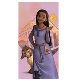 Disney Wish beach towel Asha and Valentino - 70 x 140 cm - Cotton