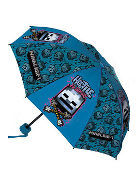 Minecraft Paraplu Hostile Behaviour Ø 90 x 24/55 cm Polyester