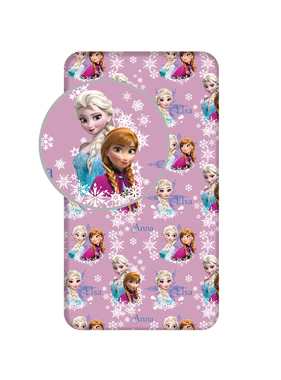 Disney Frozen Fitted sheet Shine 90 x 200 cm Cotton
