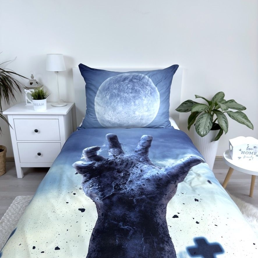 Sweet Home Duvet cover Zombie - Single - 140 x 200 cm - Polyester