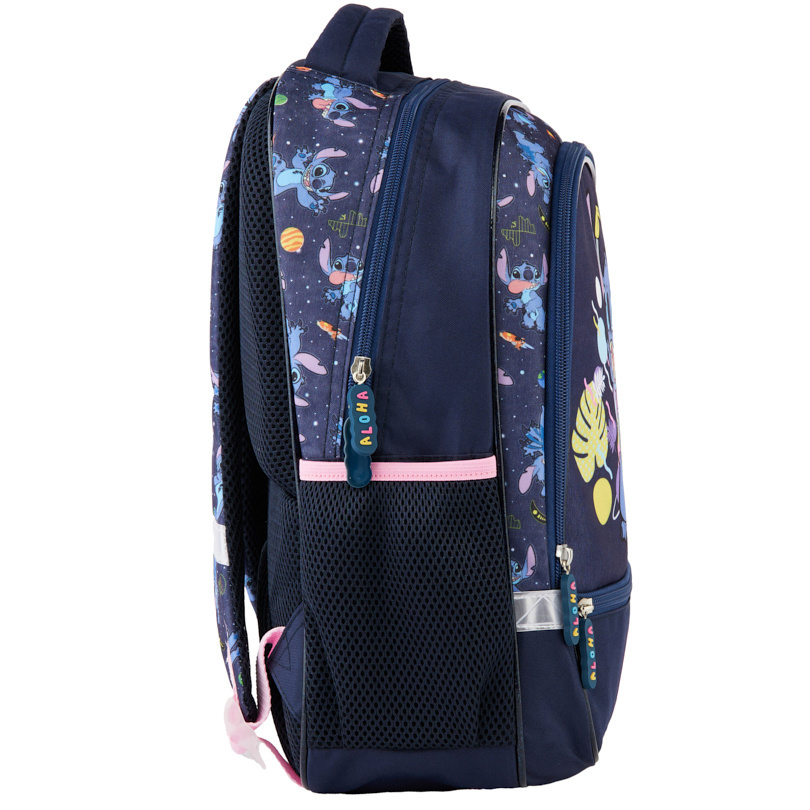 Disney Lilo & Stitch Backpack, Rock and Roll - 38 x 28 x 15 cm - Polyester