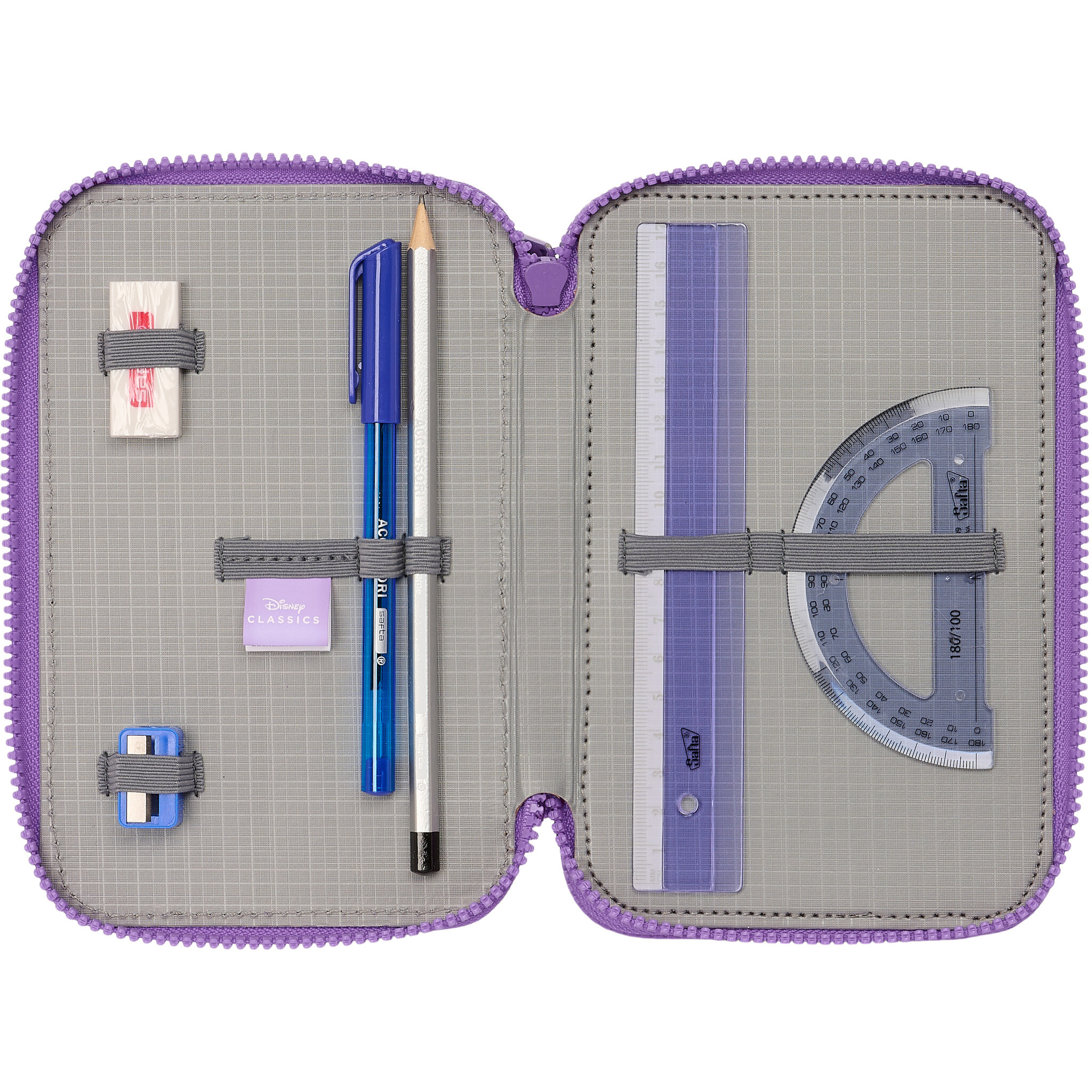 Disney Lilo & Stitch Filled Pencil Case, Sweet - 36 pieces - 19.5 x 12.5 x 5.5 cm - Polyester