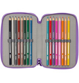 Disney Lilo & Stitch Filled Pencil Case, Sweet - 36 pieces - 19.5 x 12.5 x 5.5 cm - Polyester