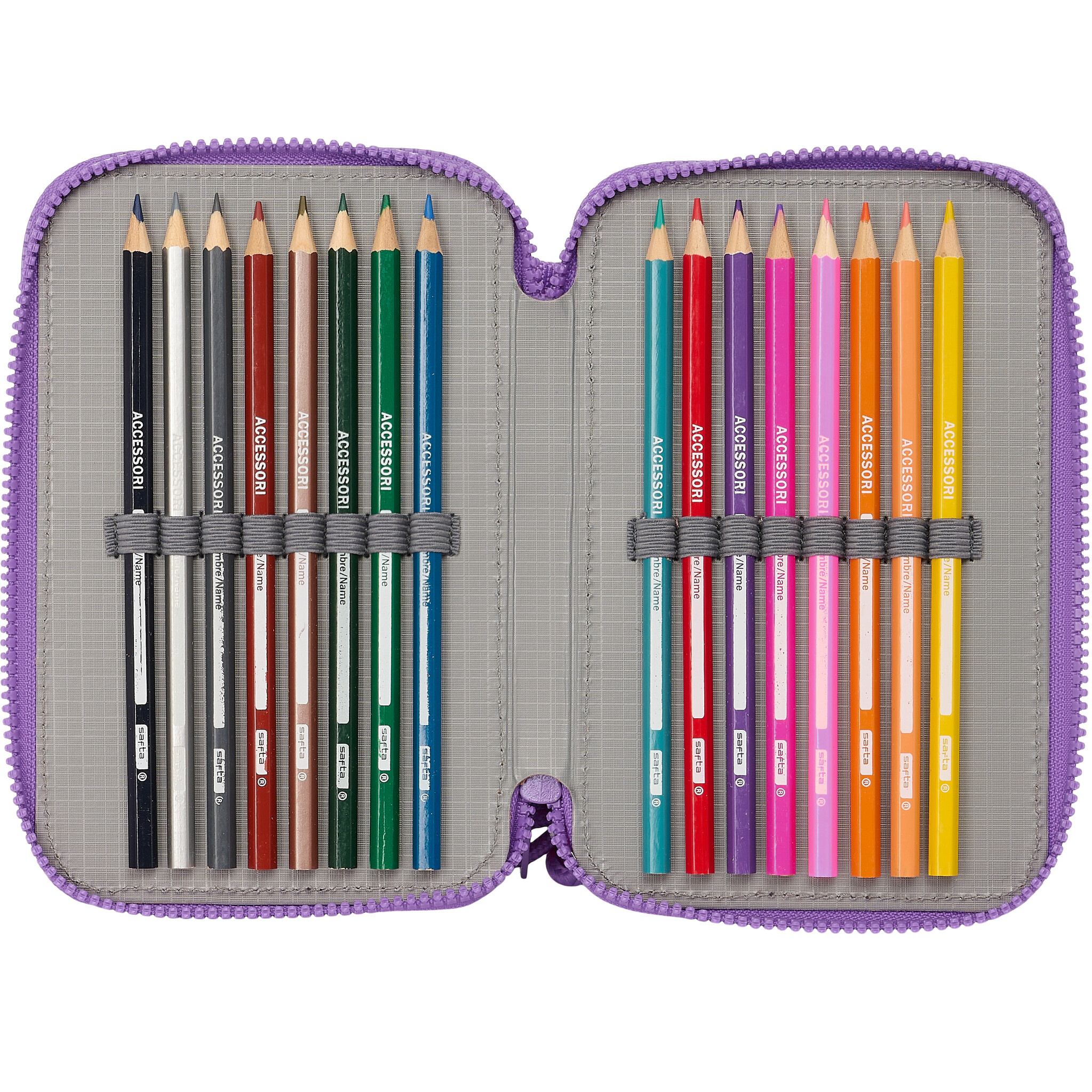 Disney Lilo & Stitch Filled Pencil Case, Sweet - 36 pieces - 19.5 x 12.5 x 5.5 cm - Polyester