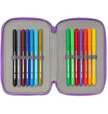 Disney Lilo & Stitch Filled Pencil Case, Sweet - 36 pieces - 19.5 x 12.5 x 5.5 cm - Polyester