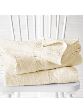 De Witte Lietaer Shower sheets Helene Cream 70 x 140 cm 3 pieces