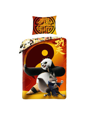 Kung Fu Panda Dekbedovertrek Qin Na 140 x 200 cm + 70 x 90 cm Katoen