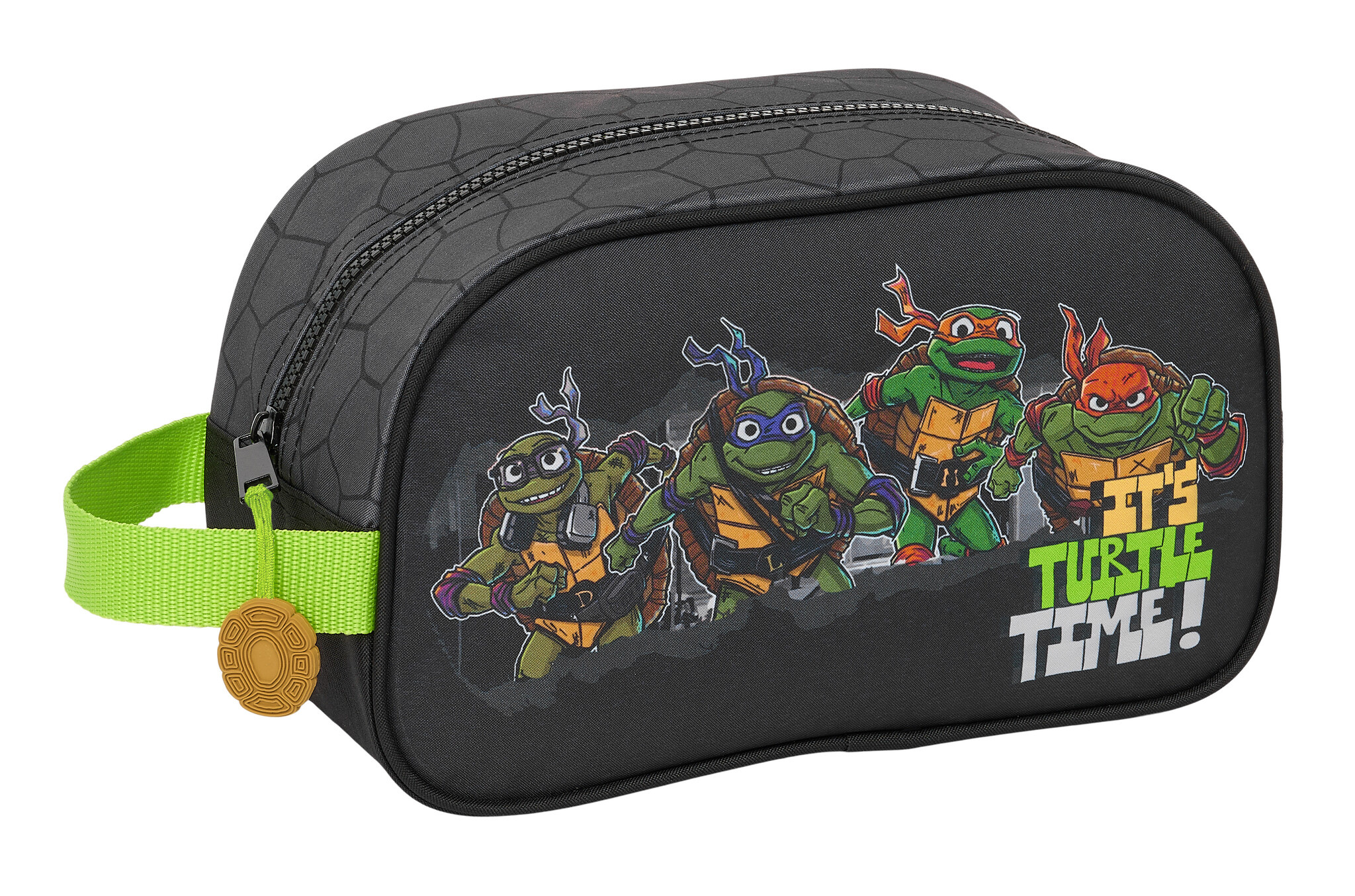 Ninja Turtles Toilettas, Turtle Time - 26 x 15 x 12,5 cm - Polyester