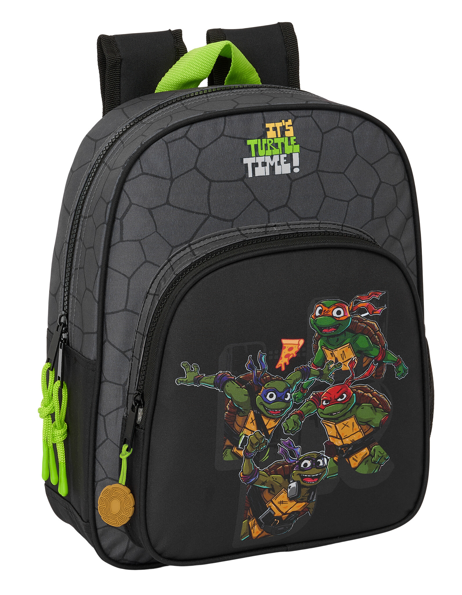 Ninja Turtles Rugzak, Turtle Time - 33 x 27 x 10 cm - Polyester
