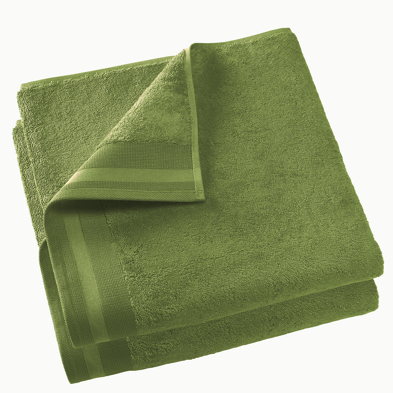 De Witte Lietaer Bath towel Contessa, Cactus - 70 x 140 cm - 2 pieces - Cotton