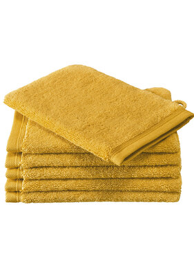De Witte Lietaer Washandjes Contessa Golden Yellow 16 x 21 cm - 6 st.