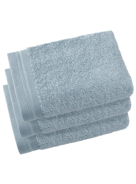 De Witte Lietaer Gastendoekjes Contessa Ice Blue 40 x 60 cm Katoen 3 stuks