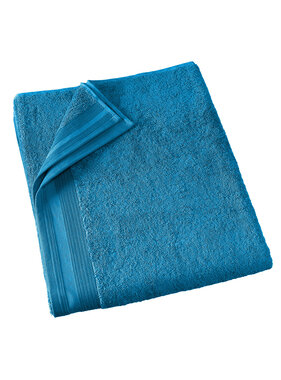 De Witte Lietaer Badlaken Contessa Lagoon Blue 100 x 150 cm Katoen