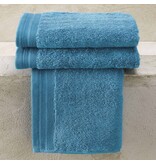 De Witte Lietaer Guest towels Contessa, Lagoon Blue - 40 x 60 cm - 3 pieces - Cotton