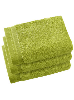 De Witte Lietaer Gastendoekjes Contessa Lime Green 40 x 60 cm Katoen 3 stuks