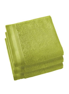 De Witte Lietaer Handdoeken Contessa Lime Green 50 x 100 cm 3 st.