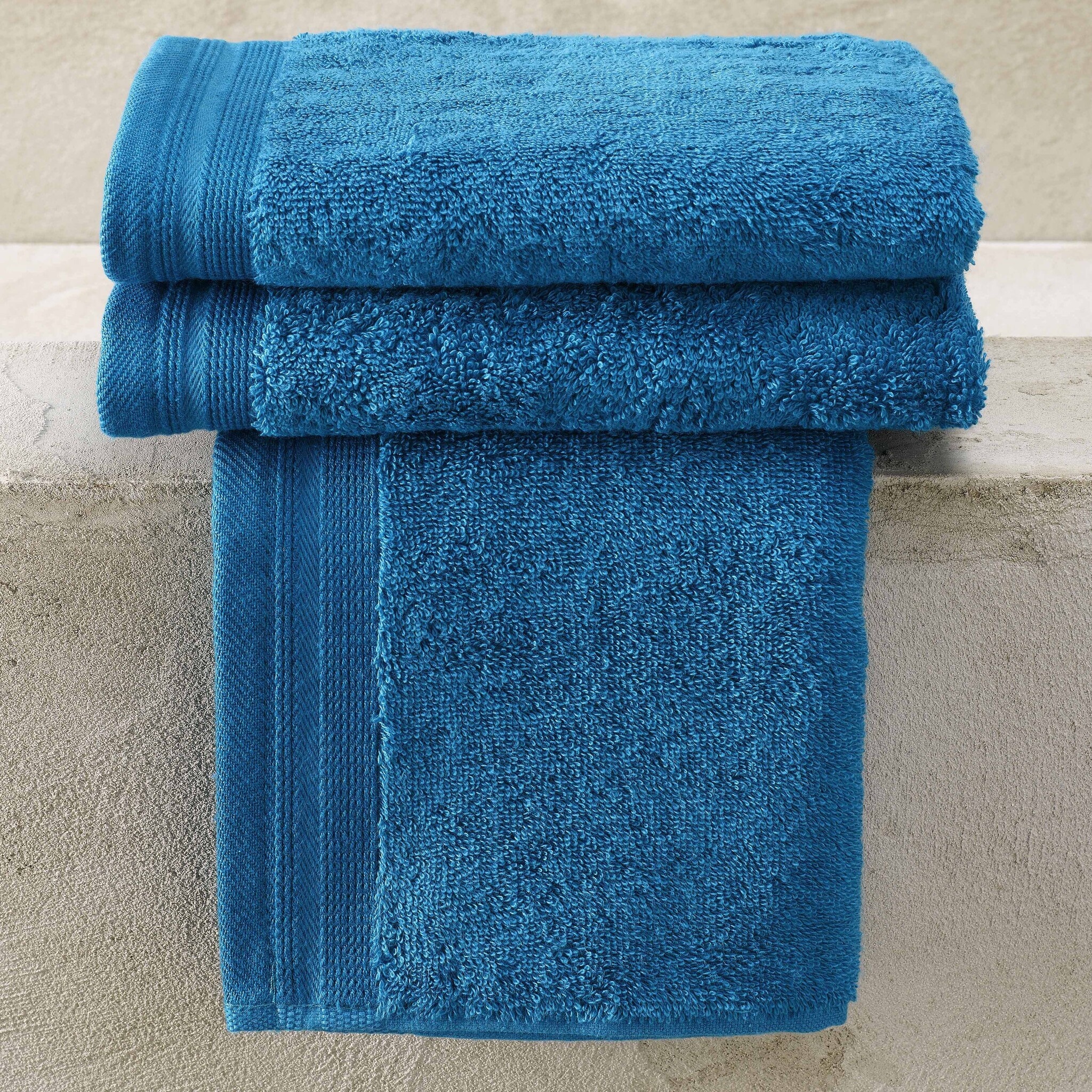 De Witte Lietaer Guest towels Contessa, Pacific - 40 x 60 cm - 3 pieces - Cotton