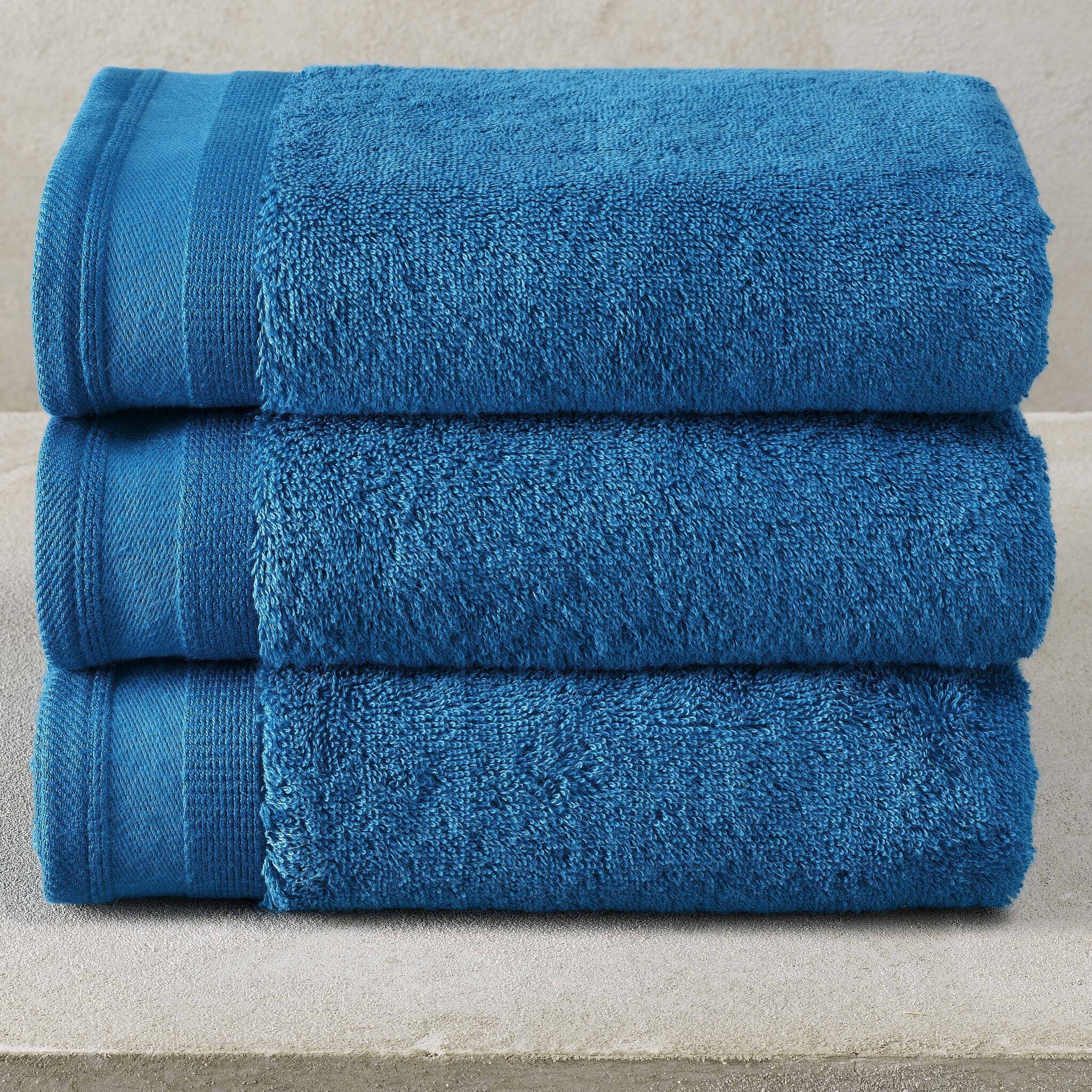 De Witte Lietaer Handdoeken Contessa, Pacific - 50 x 100 cm - 3 stuks - Katoen