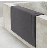 De Witte Lietaer Bath mat Contessa, Dark Gray - 60 x 60 cm - Cotton