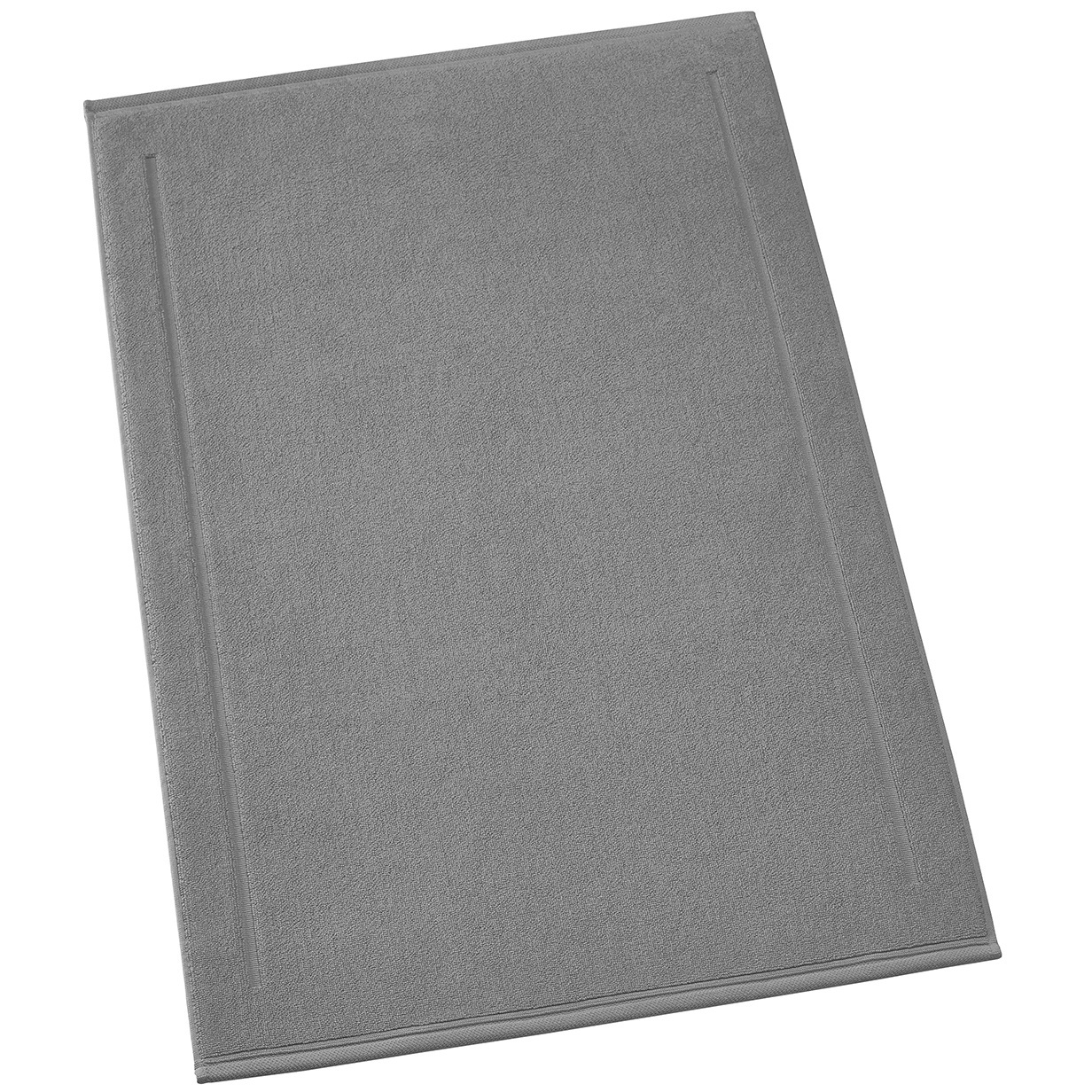 De Witte Lietaer Badmat Contessa, Steel Grey - 60 x 100 cm - Katoen