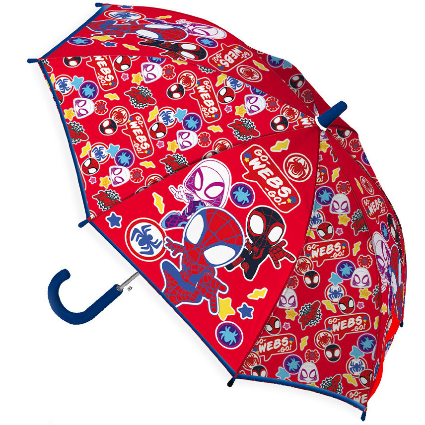 Spidey Paraplu Go Webs - Ø 75 x 62 cm - Polyester