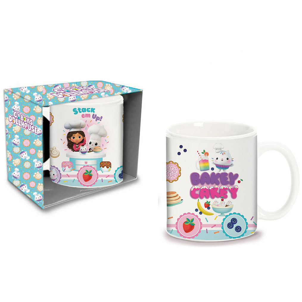 Gabby's poppenhuis Mok, Bakey Cakey - 325 ml - Keramiek