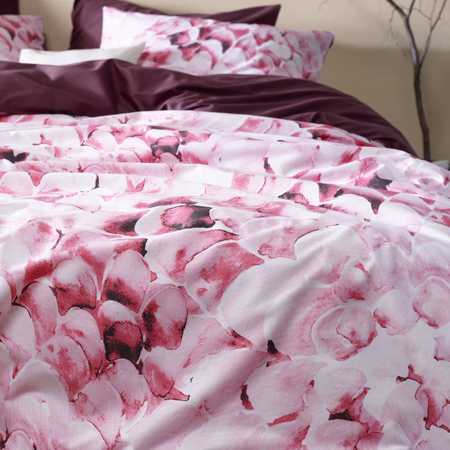 De Witte Lietaer Dekbedovertrek Coral, Corsage - 200 x 200/220 - Katoen Percal