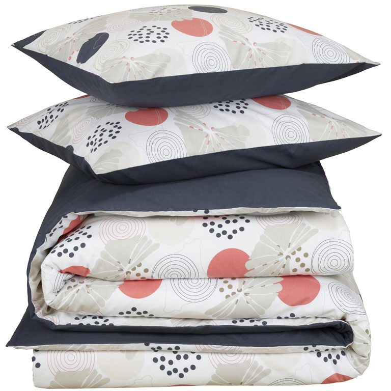 De Witte Lietaer Duvet cover Hermes, Lyon Blue - 240 x 220 - Cotton Percale