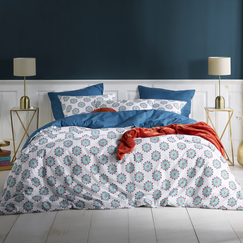 De Witte Lietaer Duvet cover Holly, Dragon Fly - 260 x 240 - Cotton Percale