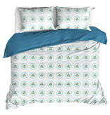 De Witte Lietaer Dekbedovertrek Saga, Exotic Plume - 240 x 220 - Katoen Percal