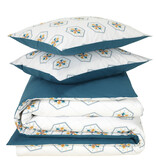 De Witte Lietaer Dekbedovertrek Saga, Exotic Plume - 240 x 220 - Katoen Percal