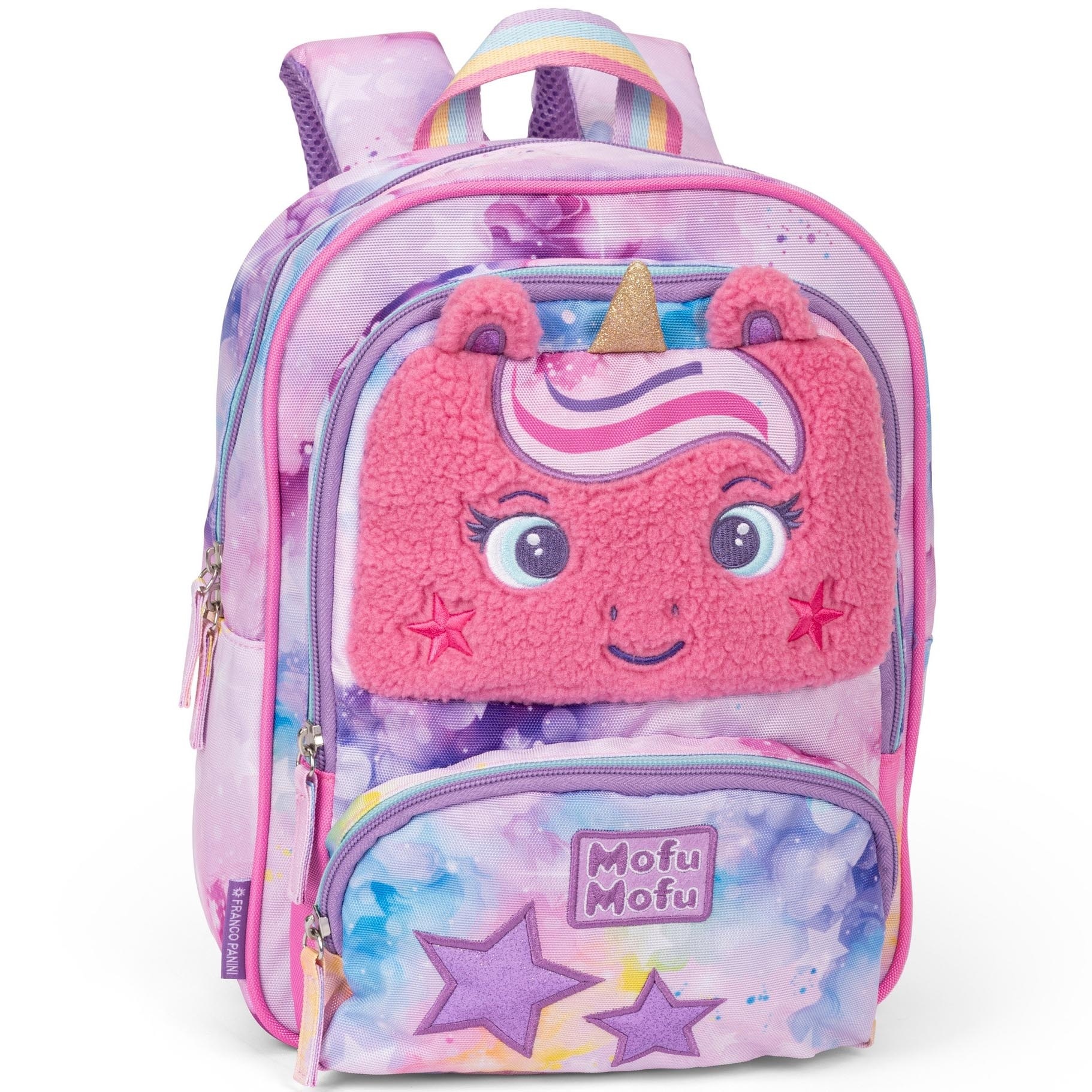 Mofu Mofu Toddler backpack, Unicorn - 30 x 23 x 10 cm - Polyester