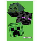 Minecraft Fleece blanket, Build - 100 x 150 cm - Polyester