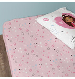 Gabby's poppenhuis Fitted sheet Hearts - Single - 90 x 190/200 cm - Cotton