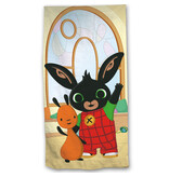Bing Bunny Beach towel, Hoppity - 70 x 140 cm - Cotton