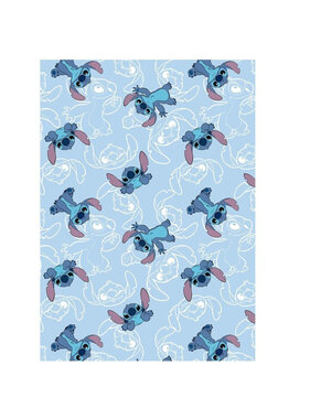 Disney Lilo & Stitch Fleeceplaid Hug 140 x 100 + sierkussen Polyester