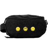 BeUniq Hip bag, Smiley - 24 x 13 x 9 cm - Polyester