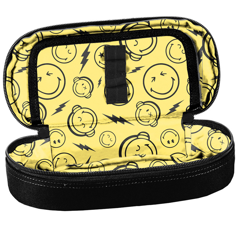 PASO Pencil case Smiley - 24 x 11 x 5 cm - Polyester