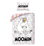 Moomin Duvet cover, Trollvinter - 140 x 200 cm + 50 x 70 cm - Cotton