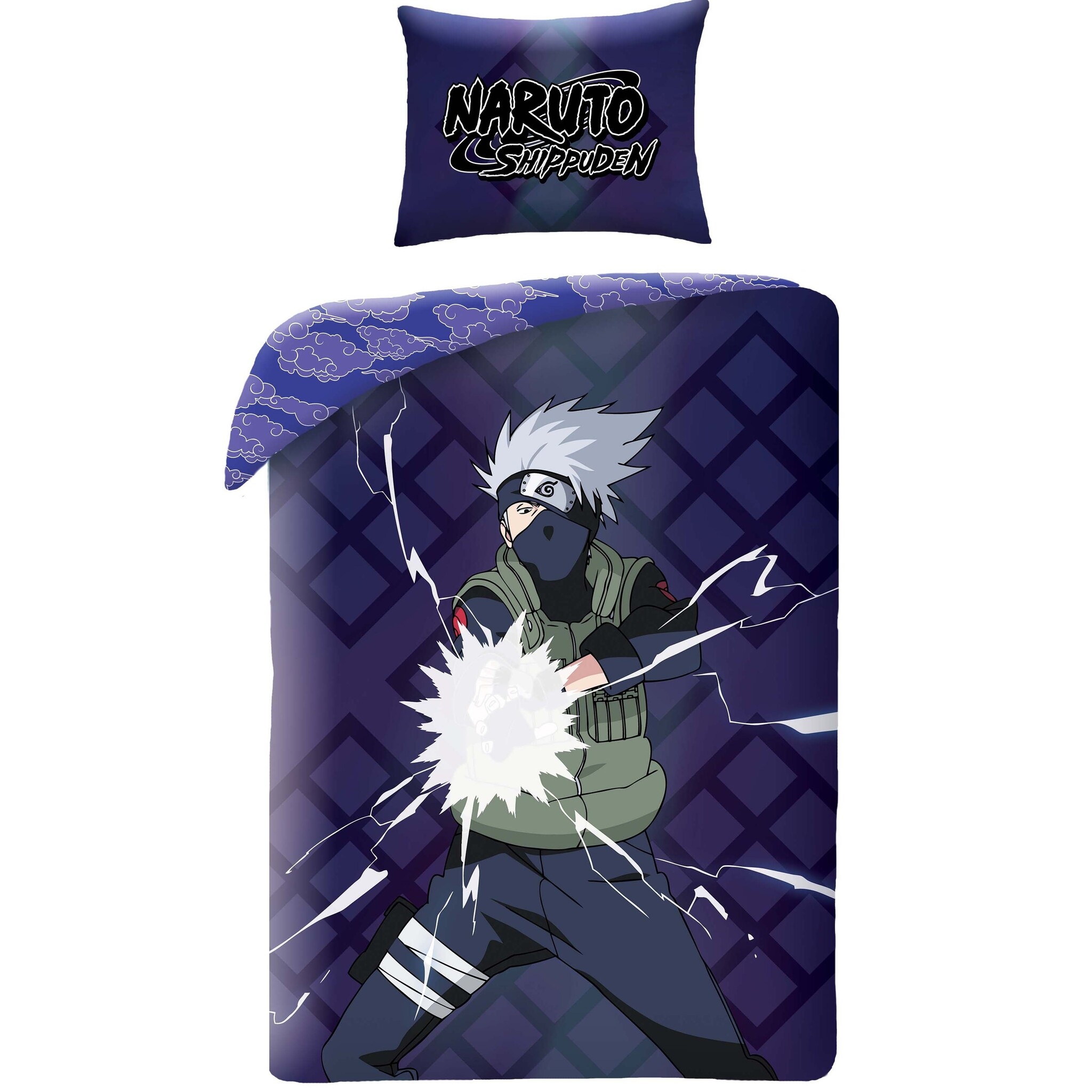 Naruto Shippuden Duvet cover, Kyuubi - 140 x 200 + 70 x 90 cm - Polyester