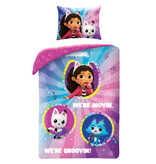 Gabby's poppenhuis Duvet cover, We're Groovin - 140 x 200 + 70 x 90 cm - Polyester