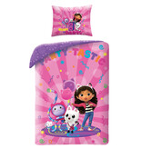 Gabby's poppenhuis Duvet cover, Party - 140 x 200 + 70 x 90 cm - Polyester