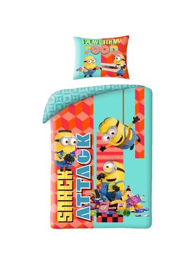 Minions Dekbedovertrek Snack Attack 140 x 200 cm + 70 x 90 cm Polyester