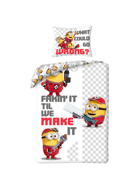 Minions Duvet cover Fakin' It 140 x 200 cm + 70 x 90 cm Polyester