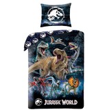 Jurassic World Duvet cover, Nubar - 140 x 200 + 70 x 90 cm - Polyester